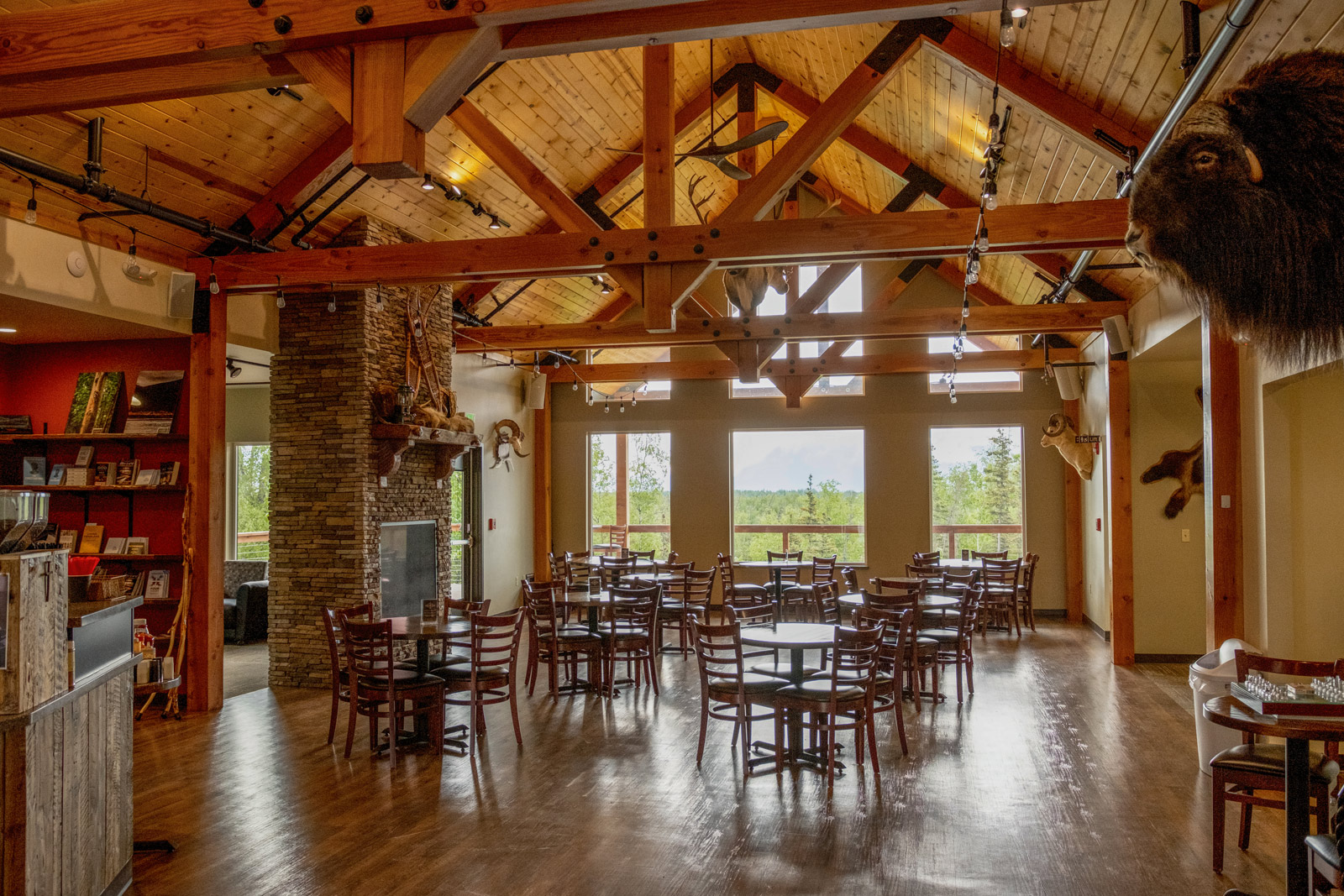 Dining Hall, Reception area